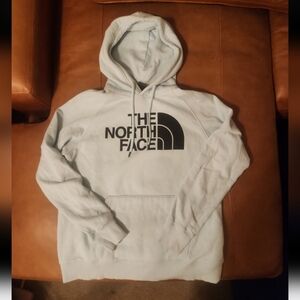 The North Face Womens Hoodie in Light Blue and Black